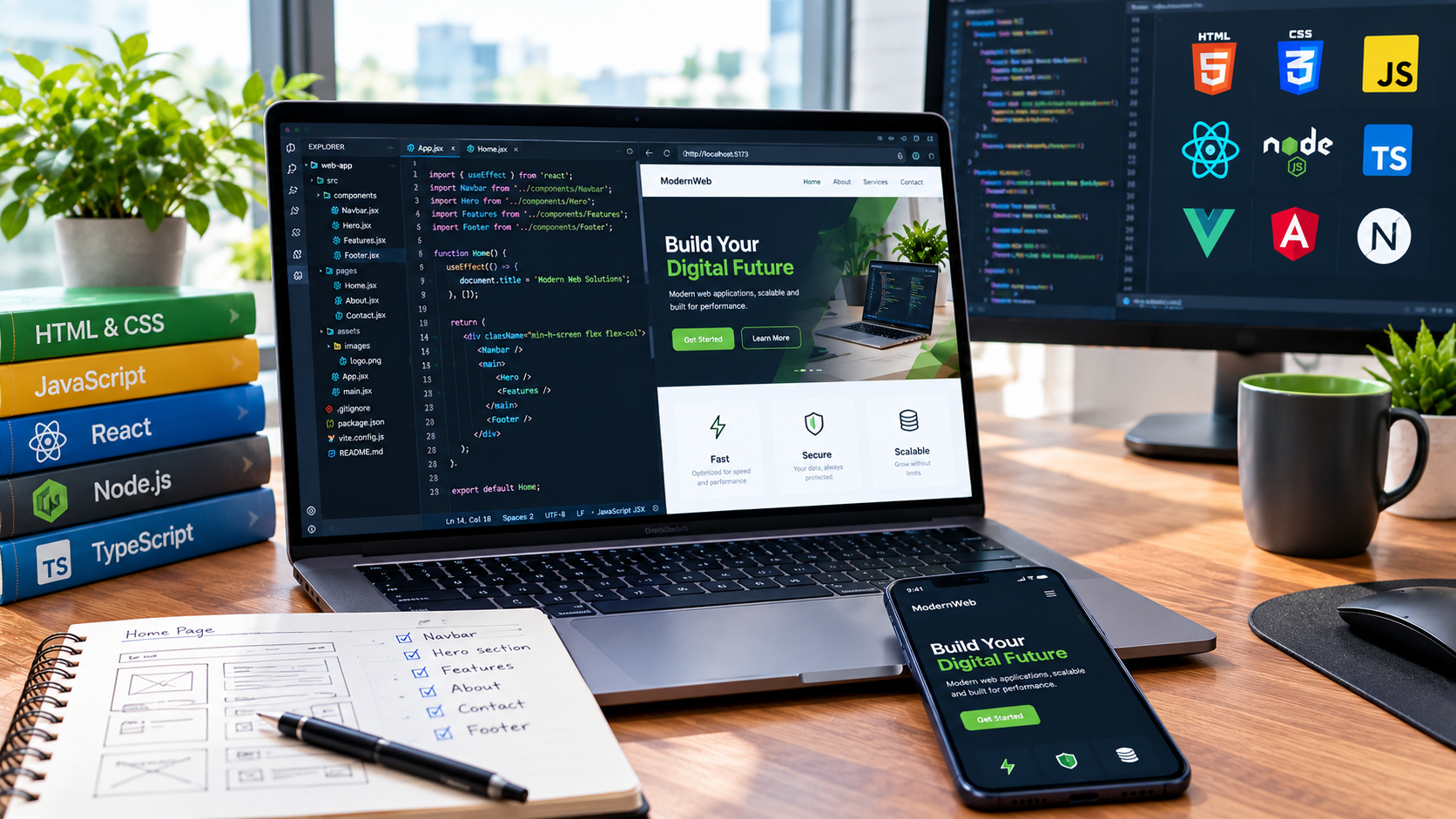 Web development
